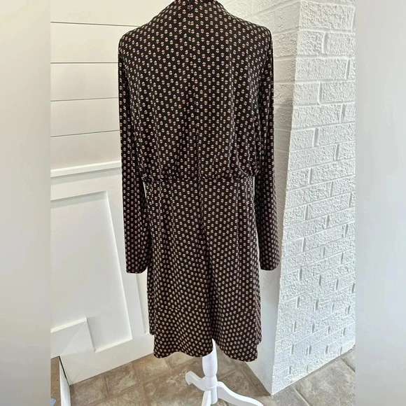 🌺 Loft Floral Long Sleeve Dress Sz 12‎ 🌺 - Picture 5 of 6